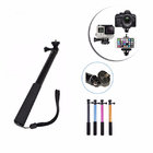 Portable 30cm-98cm CNC GoPro Monopod Handheld Extendable Selfie Stick For Go Pro Hero 4 3+ 3 2 1