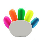 5 finger shape highlighter five color palm highlighter