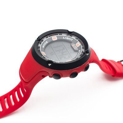 Red strap Multifunction Digital Watches with 20mm Bands width , CE approved supplier
