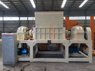 Double shaft Shredder machine made in China with good feedback high capacity and low cost