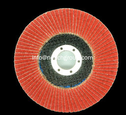 China Coated Abrasives Abrasive Flap Disc with Super Ceramic 115 X 22mm supplier