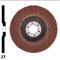Top 10 China silicon abrasive cutting disc, Aluminum Oxide Angle Grinder Sanding Discs, 4&quot;,100mm,P40~P320 supplier
