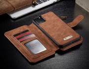 Multifunctional wallet PU leather phone case for 2019 iphoneX, with zipper slots