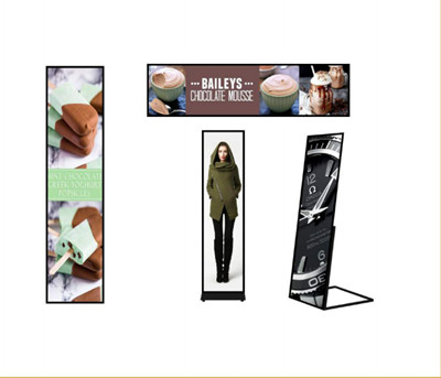 Full Color P3 Indoor led poster/mirror led advertising screen/Indoor rental Led video wall panel series