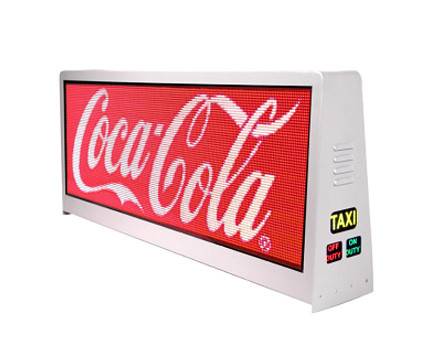 TS 2.5/3/3.33/5 Taxi Top LED Display Taxi Roof LED Display Exporter Taxi LED Display China