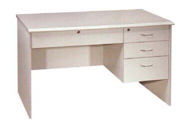 China white 1.2m computer table with drawer furniture,#MJ017 supplier