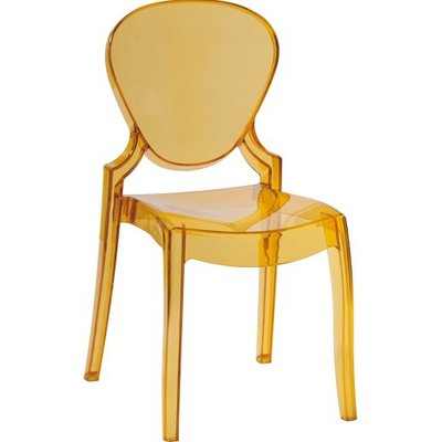 China plastic clear Queen 650 Chair transparent plastic queen chair dining furniture supplier