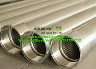 stainless steel water well strainer pipe/Johnson screens factory distributors for drilling well service