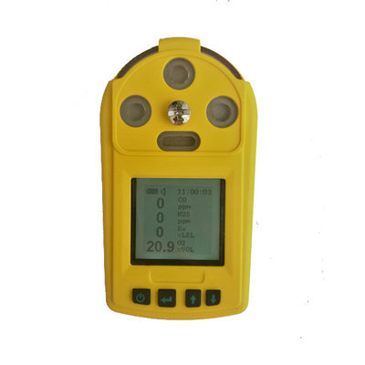 China Portable multi gas detector for CO, O2, H2S, LEL supplier