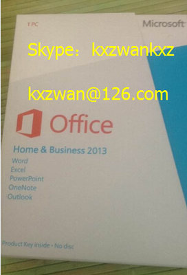 China Home / Business Microsoft Office Product Key Codes , Genuine Office 2013 FPP key supplier