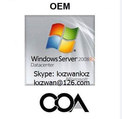 China Windows Server 2008 R2 Enterprise OEM Package With DVD Media - 100 % Genuine Key - Win Server 2008 OEM COA supplier