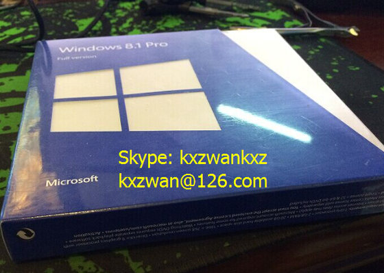 China full versiont Microsoft Windows 8.1 Pro Pack Retail box with lifetime warranty supplier