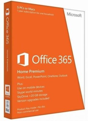 China Microsoft Office 365 Home Premium 32/64-bit(fpp key for pc，mac or tablet) supplier