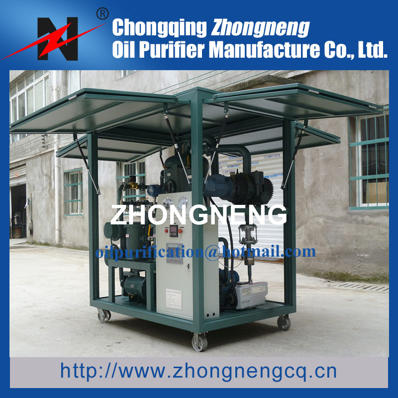 Pollution-Free Enclosed Dielectric Oil Purifier Machine, Dielectric Oil Purification Plant