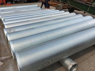 OD406mm hot galvanized wire wrapped screen with welded ring exported to south America