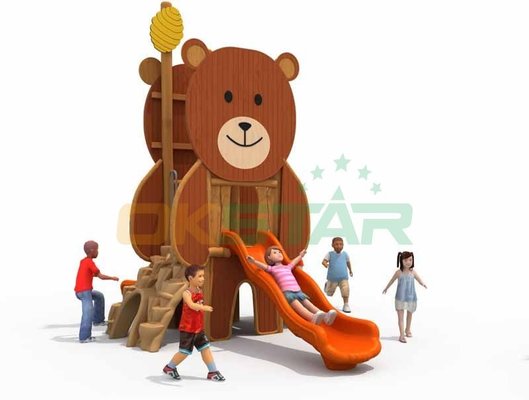 China Outdoor wooden playground cheap equipment for kindergarten facilities supplier