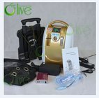 Whole set,with battery,trolley bag,trolley cart,car adaptor,portable oxygen concentrator