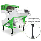 Intelligent Full-Color CCD 2 Chutes Color Sorter Plastic Optical Sorting Machine supplier