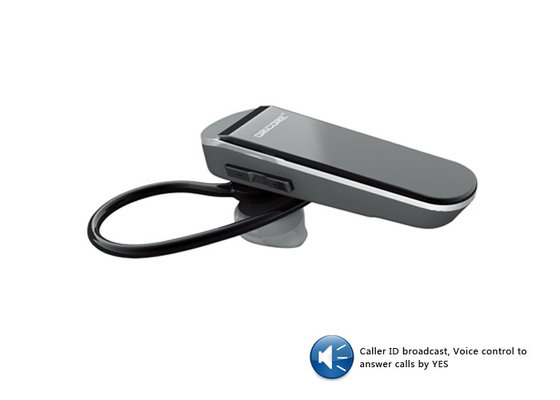 Rechargeable Black Wireless Mini A2DP Bluetooth Headset for Mobile Phones