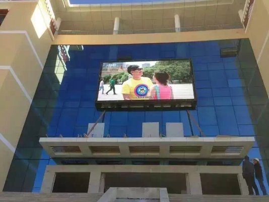 China Advertising LED Number Display / 7000 Nits Outdoor LED Display Screen supplier