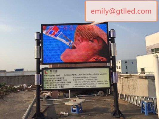 China Mobile Media Outdoor Led Billboard Signs Digital Advertising Display supplier