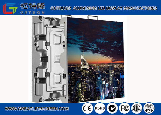 China Aluminum P6 Outdoor SMD LED Display Board High Brightness IP68 Waterproof  B1 Fireproof Rental Led Screen supplier