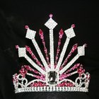 Middle sizes rhinestone holiday crowns and tiaras wholesale supplier of pageant crowns paypal payment low MOQ