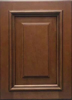 China Birch solid wood amrica size  raised panel styles kitchen cabinets supplier