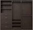 Modern bedroom customized size wardrobe with sliding Wardrobe cabinet, Cheap wardrobe closet, Cloth wardrobe supplier