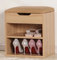 Modern design shoe rack of home livingroom furniture  Melamine cover frivolous shoe ark/shoe cabinet/shoe rack with door supplier