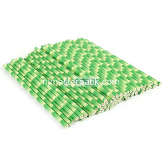 China 100% Biodegradable Eco-friendly FDA  approved Party paper drinkingstraws 5mm*150mm supplier