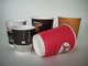 Eco-friendly double wall PLA  paper coffee cups supplier