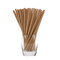 6*197mm biodegradable and compo stable paper drinking straws supplier