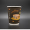 High quality disposable FDA approved hot and cold drinking ripple wall paper cups 12oz with sip lids supplier