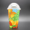 16oz Cold Drink Double PE Single Ice Paper Cup  with Lids supplier