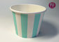 12oz  Strip Paper Soup Bowls Double PE Coated With Flexo Print supplier