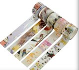 Personal Letter Decoration Promotional Gift Flower Washi Paper Tape for Scrapbook