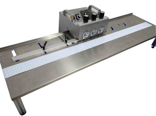 China PCB Separator For LED Lighting Assembly PCB Depaneler With Six Circular Blades supplier