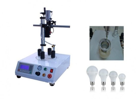 China Adhesive Glue Dispensing Machine For Bulb Cap B22 E7 Production Assembly supplier