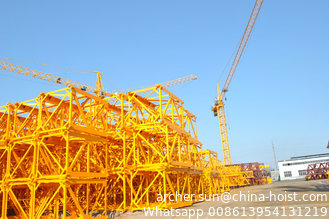 China Potain type tower crane 5ton to 20 tons supplier