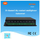 China 16 Channels Industrial SM 20KM Dry Contact Multiplexer company