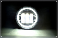 30w 4inch fog light with white angel eyes, led fog lamp for jeep wrangler, 4'' led fog lights manufacturers for offroad