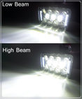 Wholesale 4x6 60W square led headlight 5 inch rectangular headlight with DRL