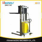 Low price material handling tools China 1000kg semi-electric stacker manufacturer