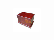 Affordable MDF with Veneer Cherry Color Wooden Traditional Cremation Ashes Dog Urns