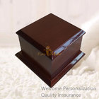 Good Quality Birch Wood Warm Mahogany Normal Traditional Pet Cremation Urn, Small Order, Quality Guarantee