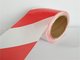 Color red / white underground detectable pe warning tape with no adhesive supplier
