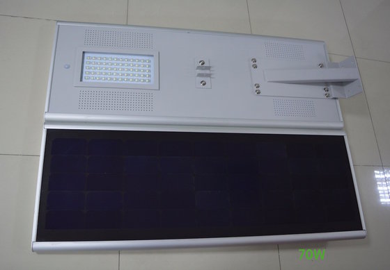Custom High Lumen Integrated Solar Street Light For Industrial Road IP65