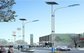 Renewable 100W High Lumen Powered Lights For Street / Park Lot