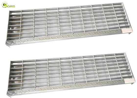 China Hot Dipped Galvanized No Slip Stair Treads Steel Walkway Steel Grating Stair supplier